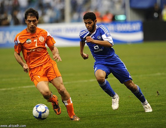 من لقاء الذهاب الهلال ومس كرمان
